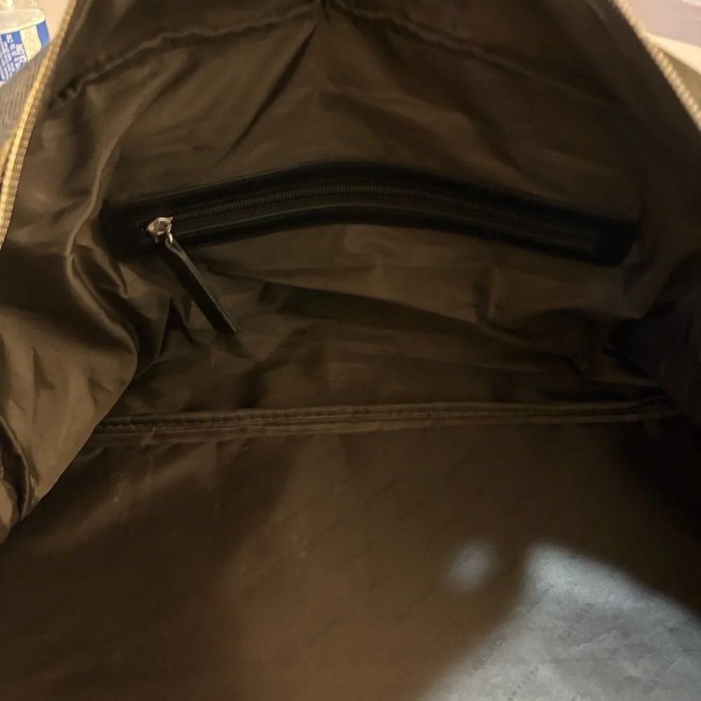 Versace ‎ Parfums Black Duffel Bag